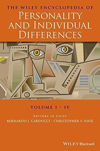 The Wiley Encyclopedia of Personality and Individual Differences, 4 Volumes, Set, 1st Edition - FULL INSTANT DOWNLOAD | PDF DOCX EPUB