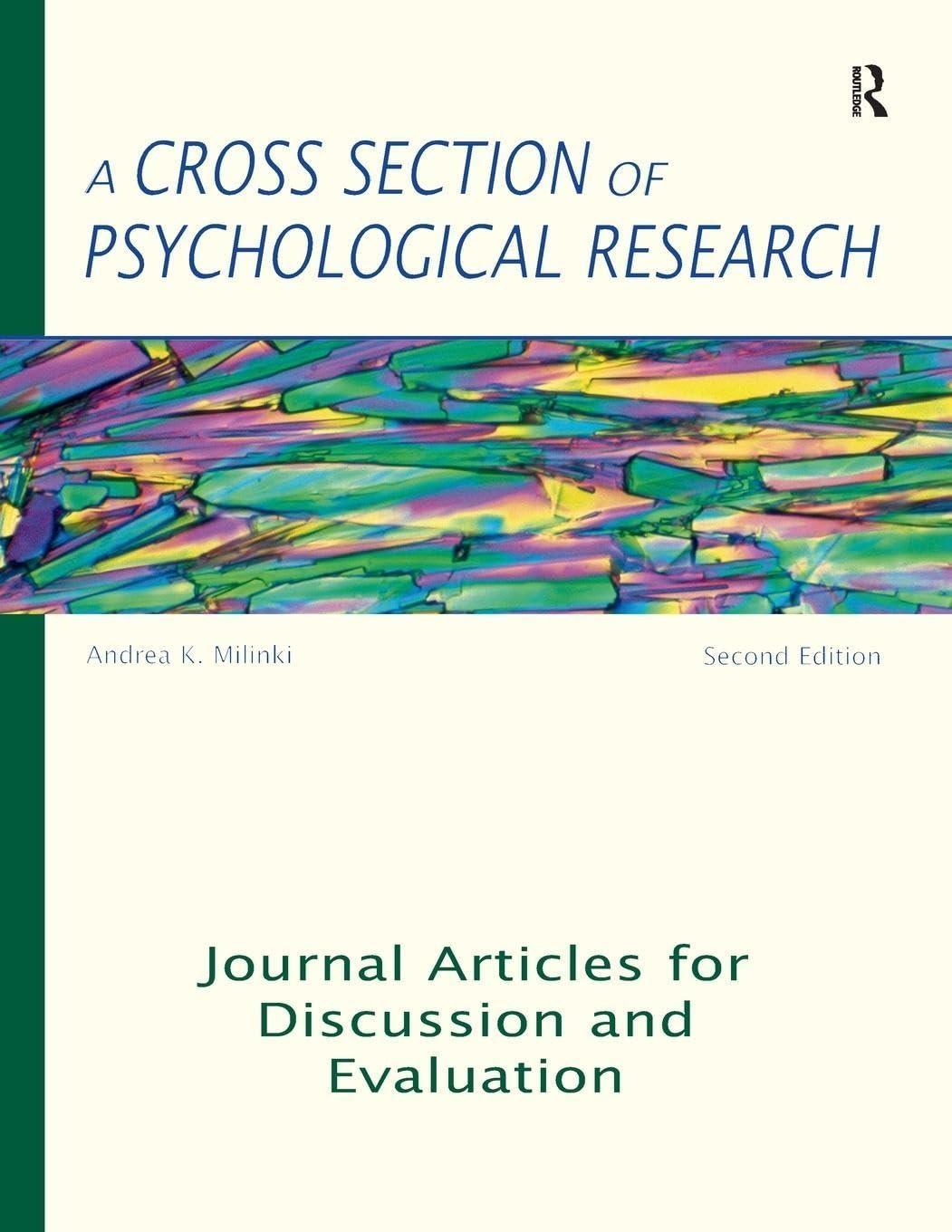 A Cross Section of Psychological Research: Journal Articles for Discussion and Evaluation, 2nd Edition - FULL INSTANT DOWNLOAD | PDF DOCX EPUB