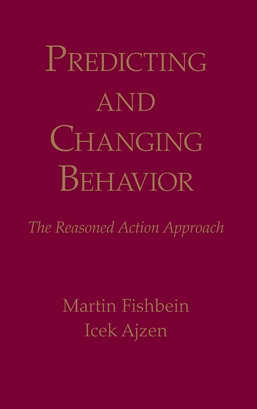 Predicting and Changing Behavior: The Reasoned Action Approach, 1st Edition - FULL INSTANT DOWNLOAD | PDF DOCX EPUB