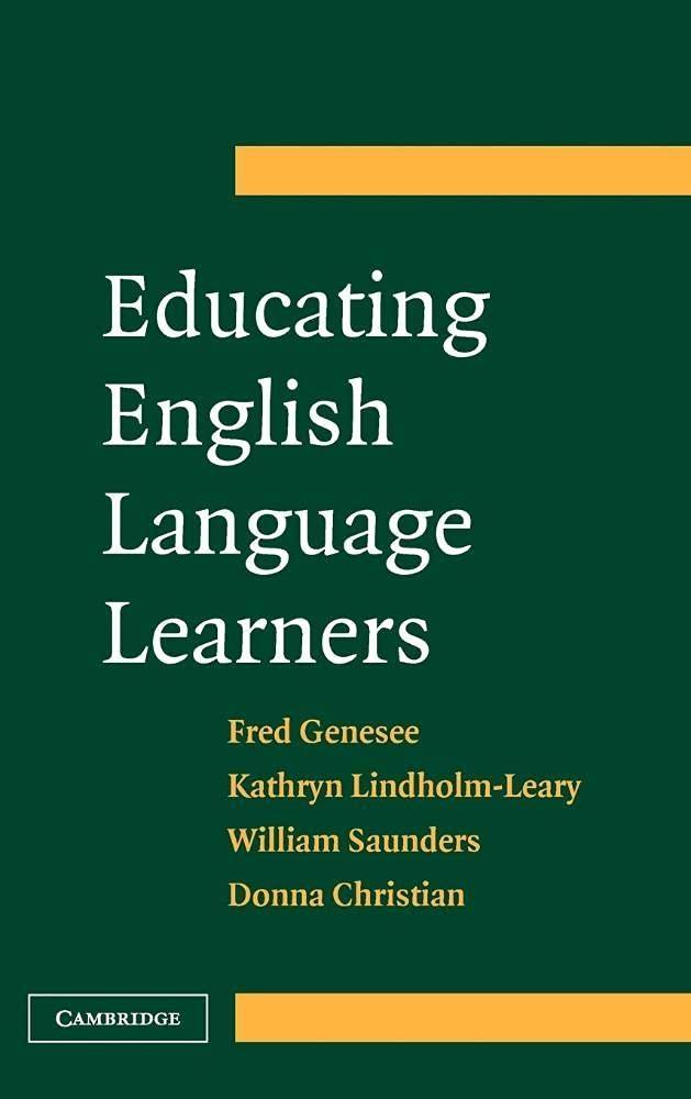 Educating English Language Learners: A Synthesis of Research Evidence, 1st Edition - FULL INSTANT DOWNLOAD | PDF DOCX EPUB
