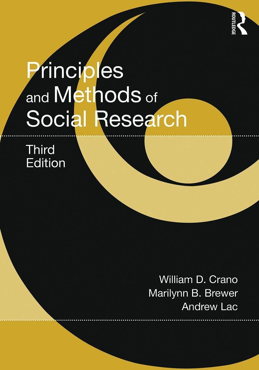 Principles and Methods of Social Research, 3rd Edition - FULL INSTANT DOWNLOAD | PDF DOCX EPUB