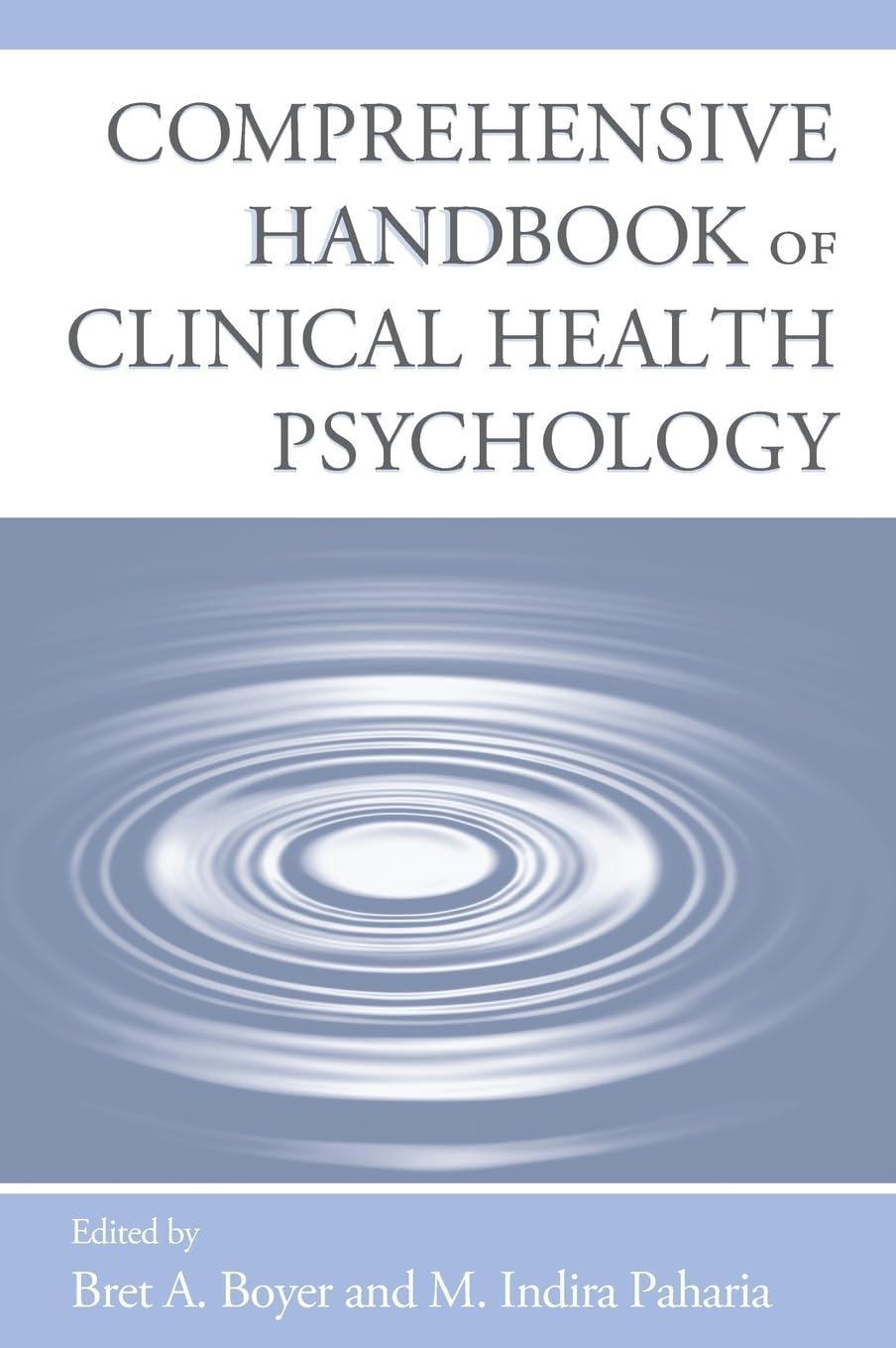 Comprehensive Handbook of Clinical Health Psychology, 1st Edition - FULL INSTANT DOWNLOAD | PDF DOCX EPUB