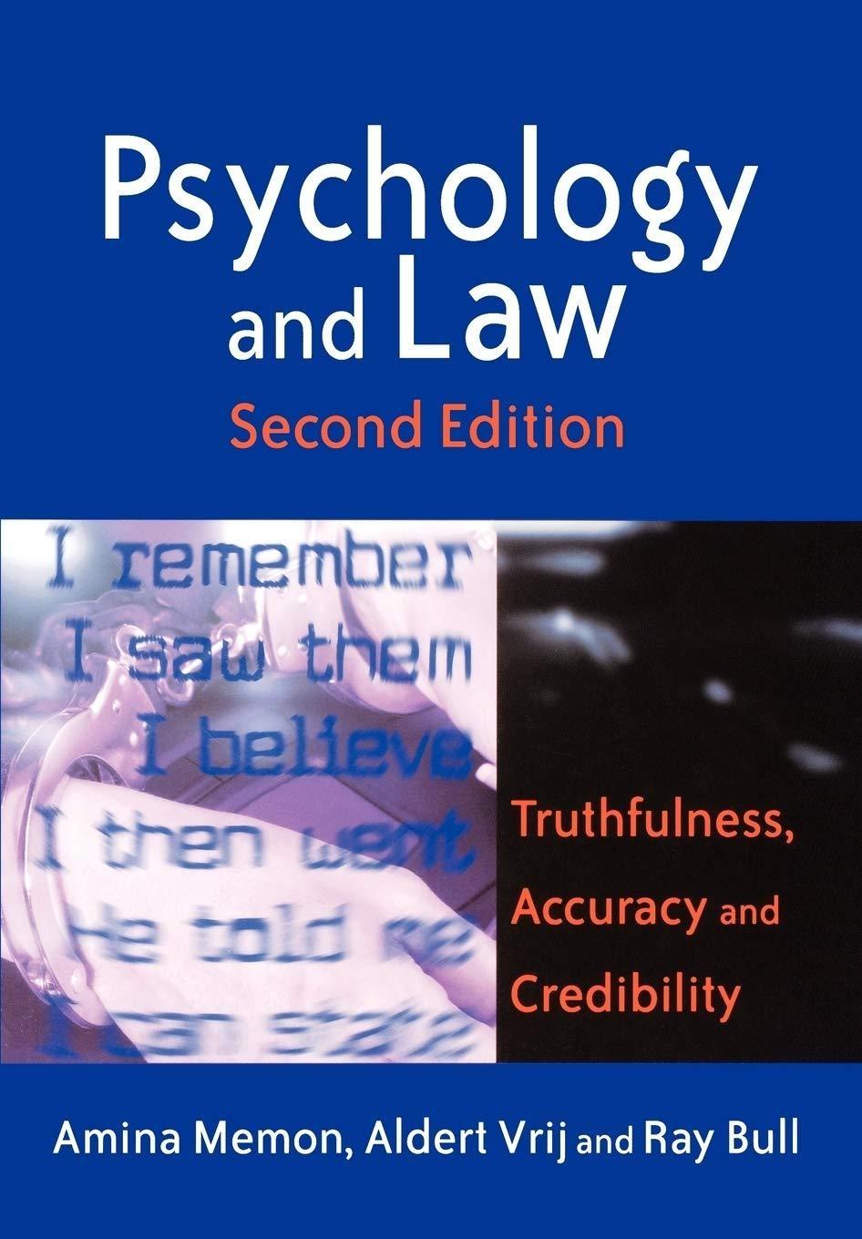 Psychology and Law: Truthfulness, Accuracy and Credibility: Truthfulness, Accuracy and Credibility, 2nd Edition - FULL INSTANT DOWNLOAD | PDF DOCX EPUB