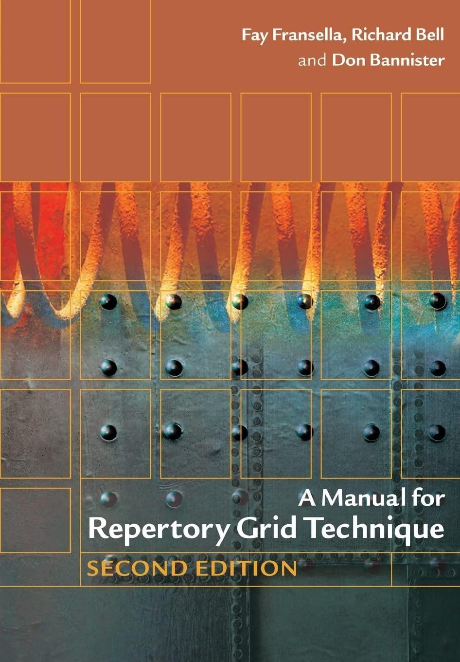 A Manual for Repertory Grid Technique, 2nd Edition - FULL INSTANT DOWNLOAD | PDF DOCX EPUB