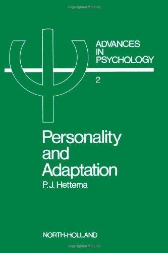 Personality and adaptation - FULL INSTANT DOWNLOAD | PDF DOCX EPUB