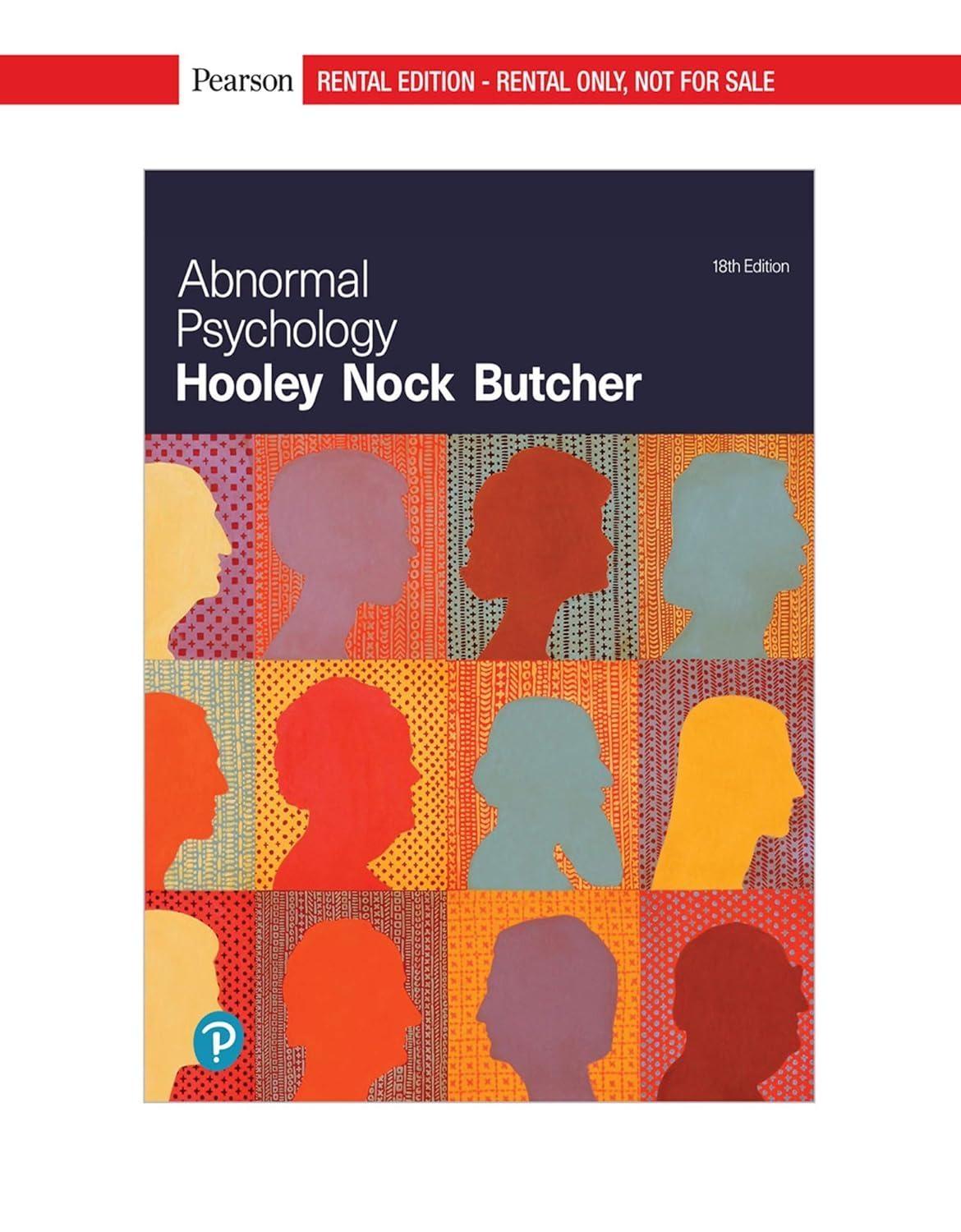 Abnormal Psychology, 18th Edition - FULL INSTANT DOWNLOAD | PDF DOCX EPUB