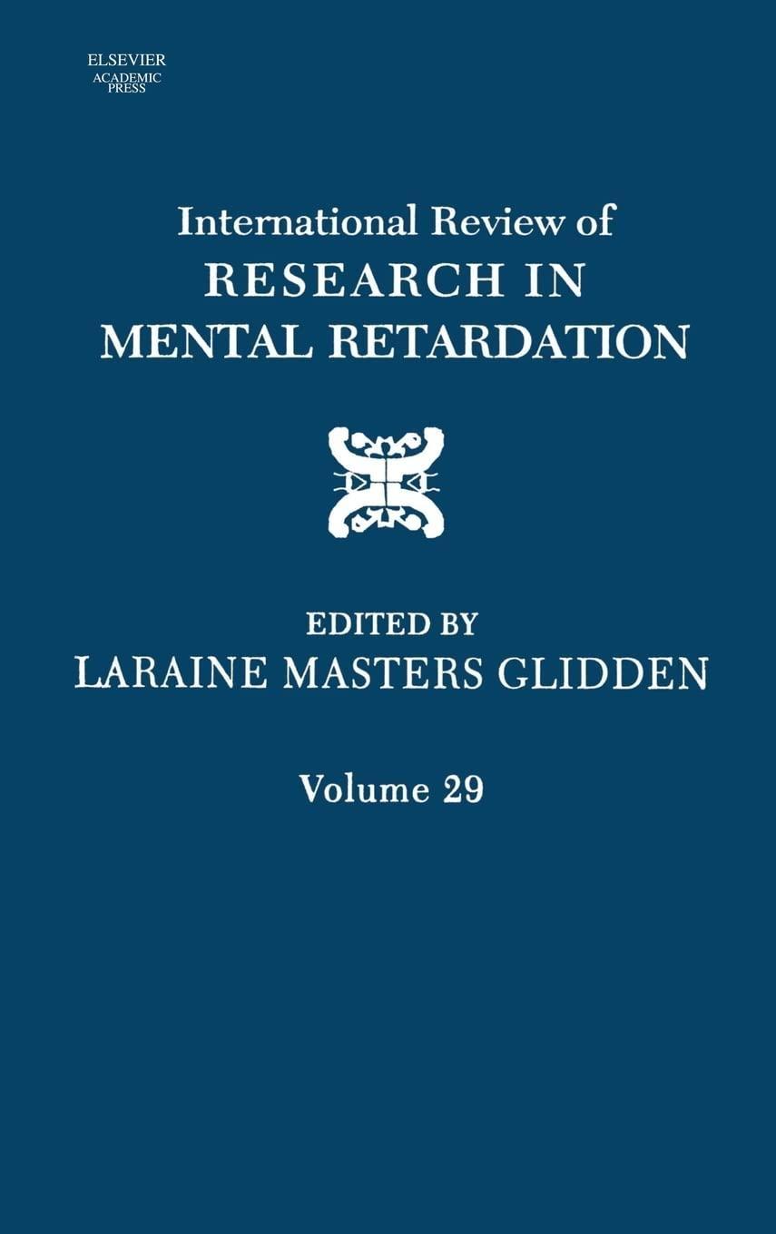 International Review of Research in Mental Retardation - FULL INSTANT DOWNLOAD | PDF DOCX EPUB