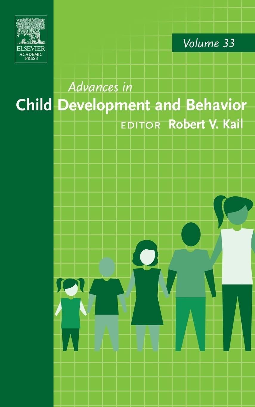 Advances in Child Development and Behavior - FULL INSTANT DOWNLOAD | PDF DOCX EPUB
