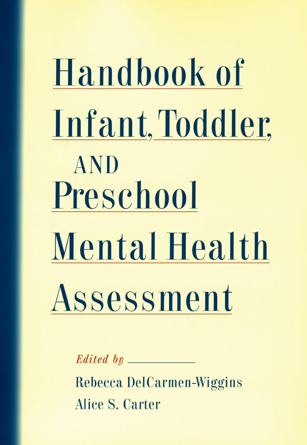 Handbook of Infant, Toddler, and Preschool Mental Health Assessment, 1st Edition - FULL INSTANT DOWNLOAD | PDF DOCX EPUB