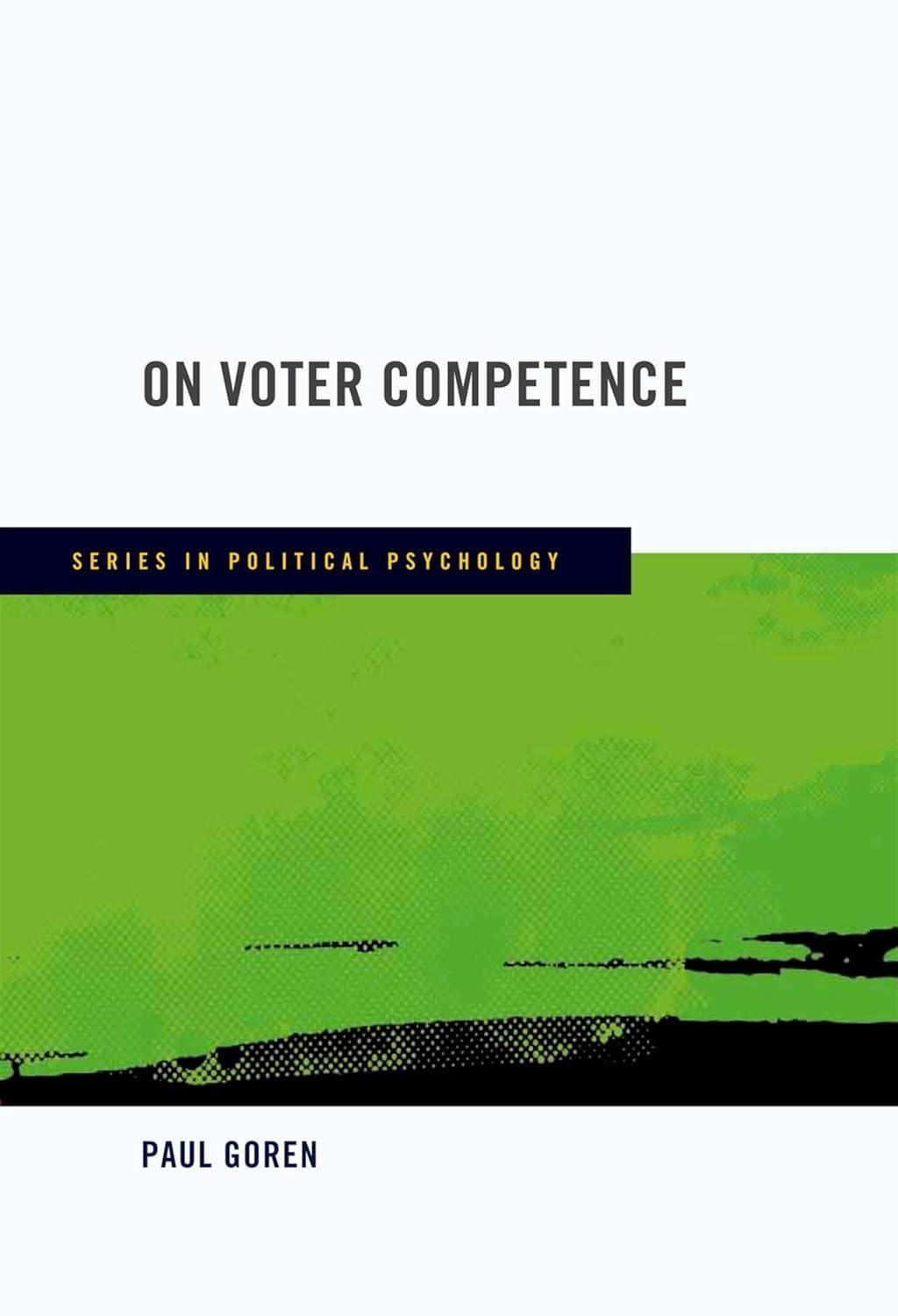 On Voter Competence - FULL INSTANT DOWNLOAD | PDF DOCX EPUB