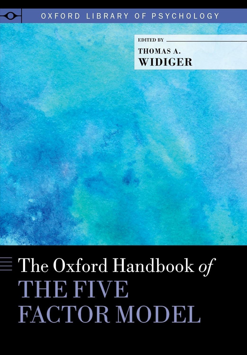 The Oxford Handbook of the Five Factor Model, 1st Edition - FULL INSTANT DOWNLOAD | PDF DOCX EPUB