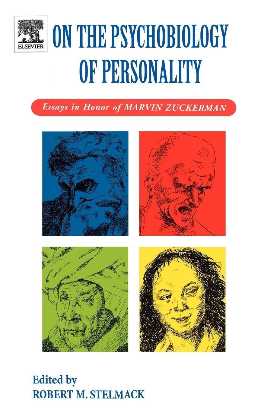 On the Psychobiology of Personality: Essays in Honor of Marvin Zuckerman - FULL INSTANT DOWNLOAD | PDF DOCX EPUB