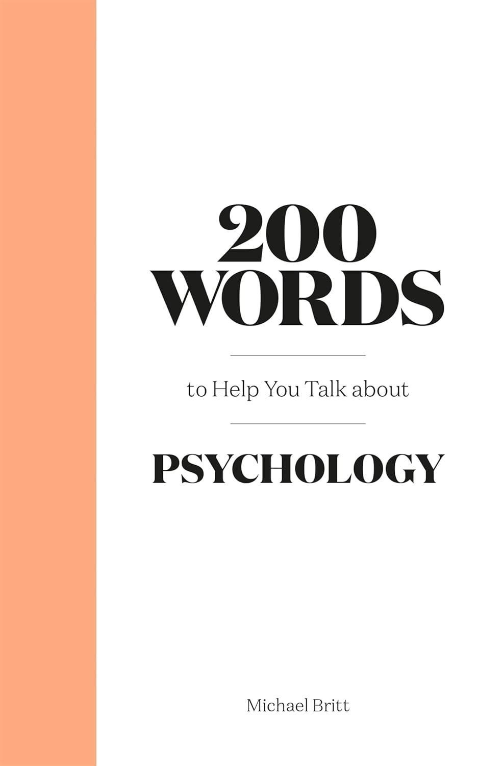 200 Words to Help You Talk About Psychology - FULL INSTANT DOWNLOAD | PDF DOCX EPUB