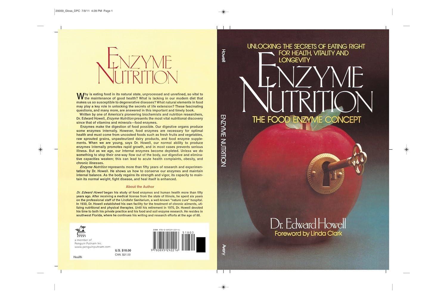 Enzyme Nutrition: The Food Enzyme Concept - FULL INSTANT DOWNLOAD | PDF DOCX EPUB