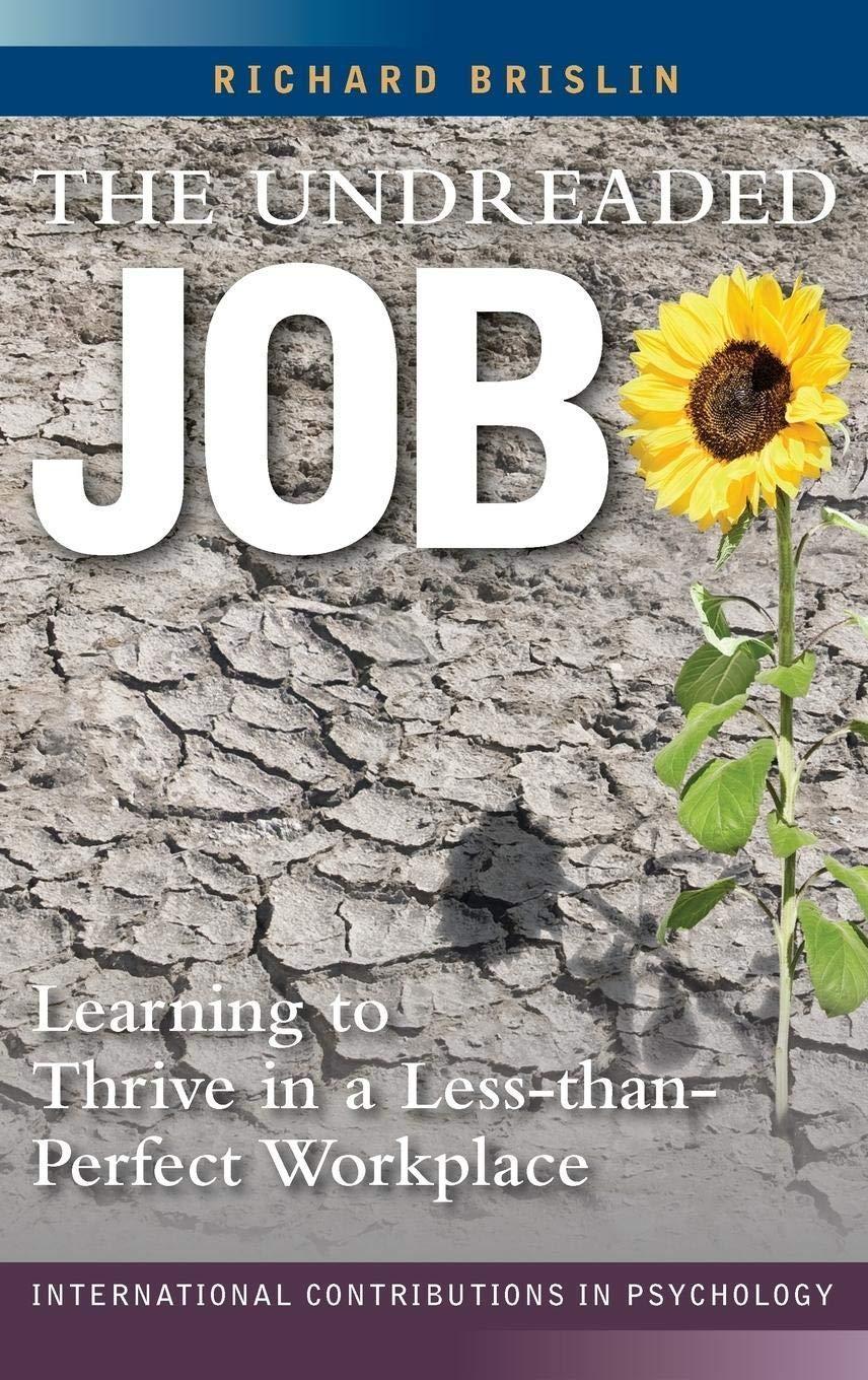 The Undreaded Job: Learning to Thrive in a Less-than-Perfect Workplace, 1st Edition - FULL INSTANT DOWNLOAD | PDF DOCX EPUB