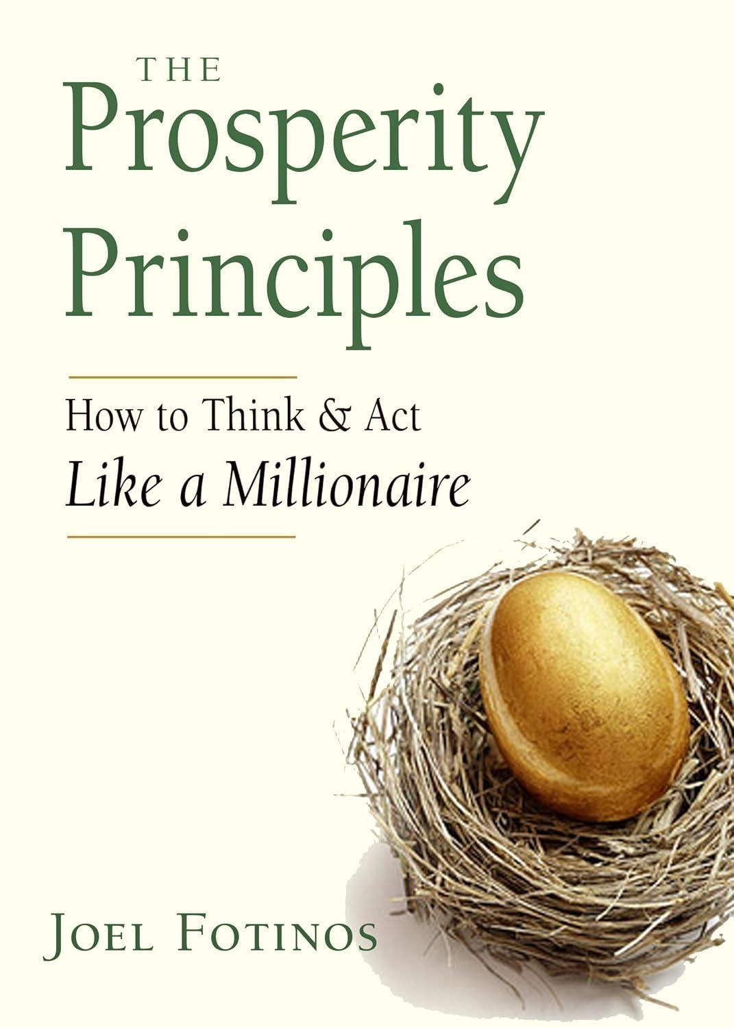 The Prosperity Principles: How to Think and Act Like a Millionaire - FULL INSTANT DOWNLOAD | PDF DOCX EPUB