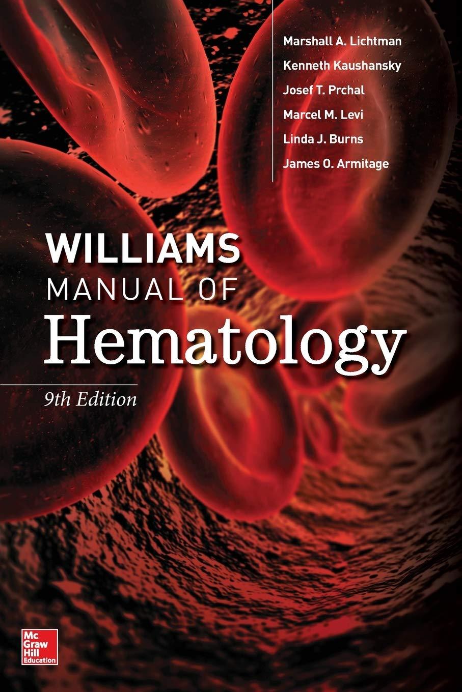 Williams Manual of Hematology, Ninth Edition - FULL INSTANT DOWNLOAD | PDF DOCX EPUB
