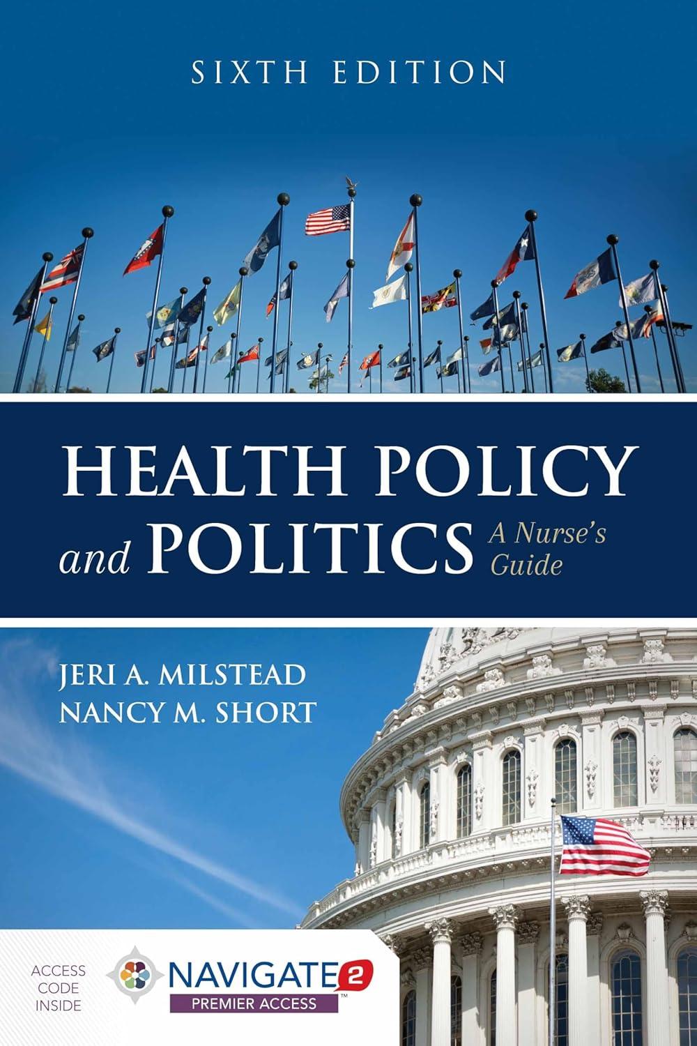 Health Policy and Politics: A Nurse's Guide - FULL INSTANT DOWNLOAD | PDF DOCX EPUB