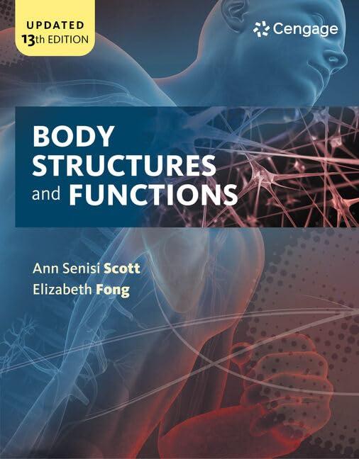 Workbook for Scott/Fong's Body Structures and Functions, 13th - FULL INSTANT DOWNLOAD | PDF DOCX EPUB