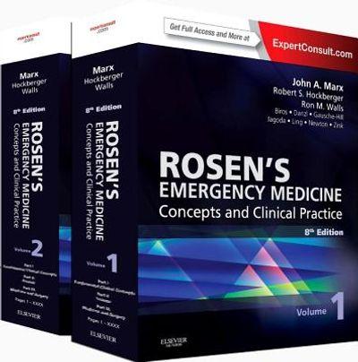 (2-Volume Set) Rosen's Emergency Medicine - Concepts and Clinical Practice : Expert Consult Premium Edition - Enhanced Online Features and Print, 8e - FULL INSTANT DOWNLOAD | PDF DOCX EPUB