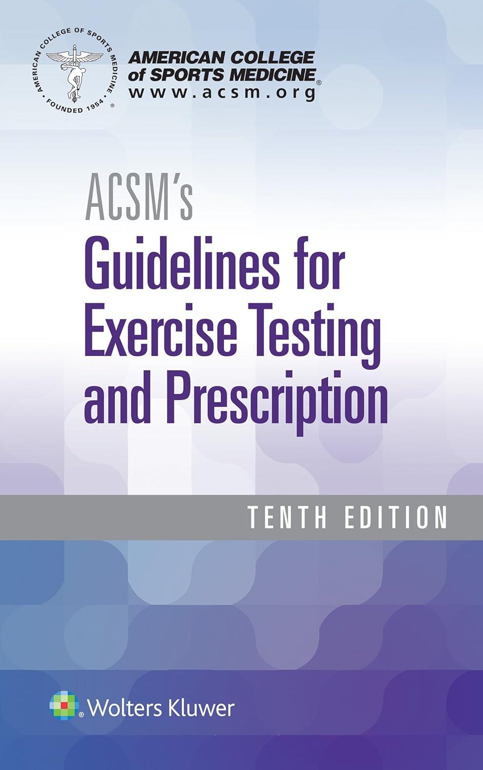 ACSM's Guidelines for Exercise Testing and Prescription (American College of Sports Medicine) - FULL INSTANT DOWNLOAD | PDF DOCX EPUB