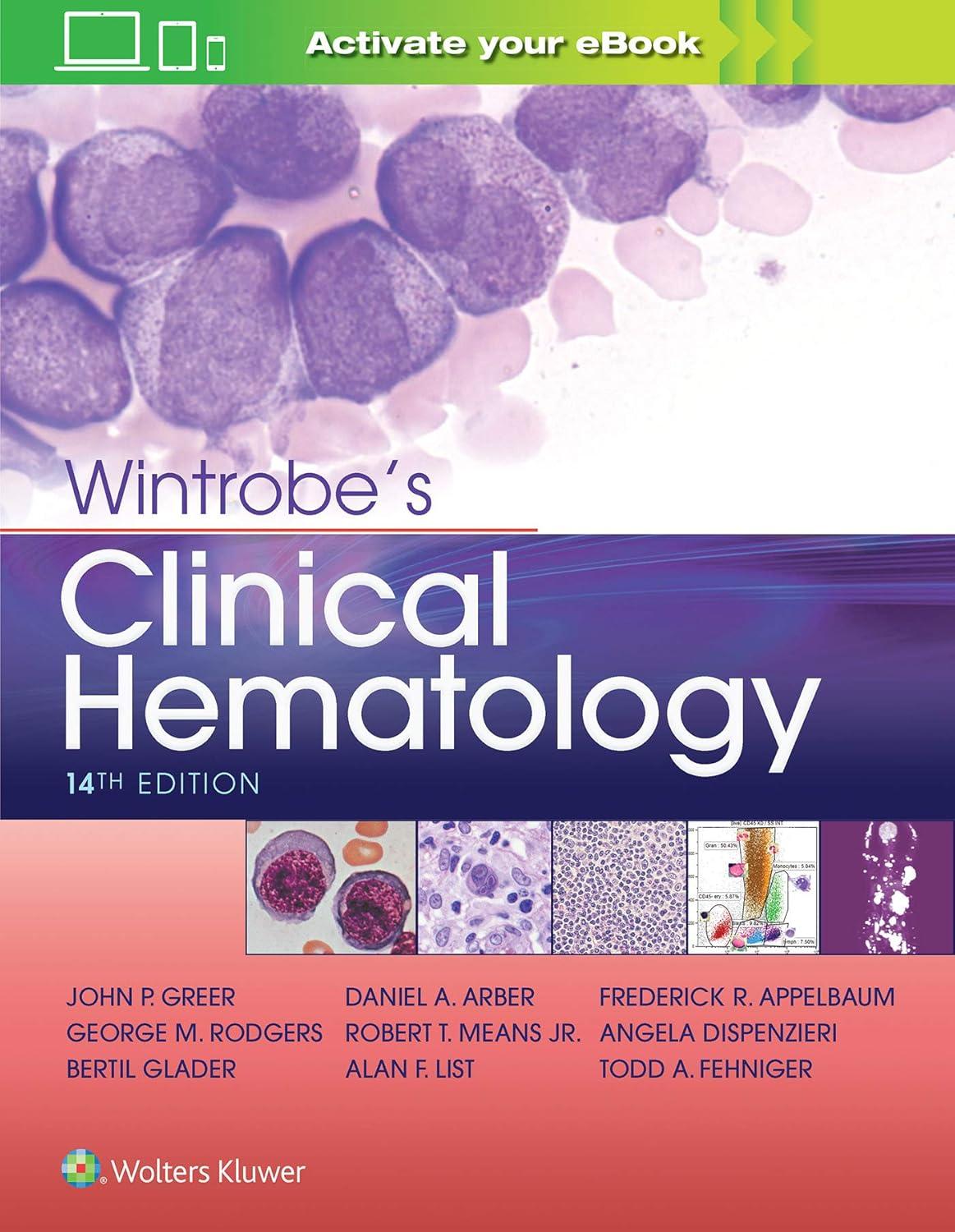 Wintrobe's Clinical Hematology - FULL INSTANT DOWNLOAD | PDF DOCX EPUB
