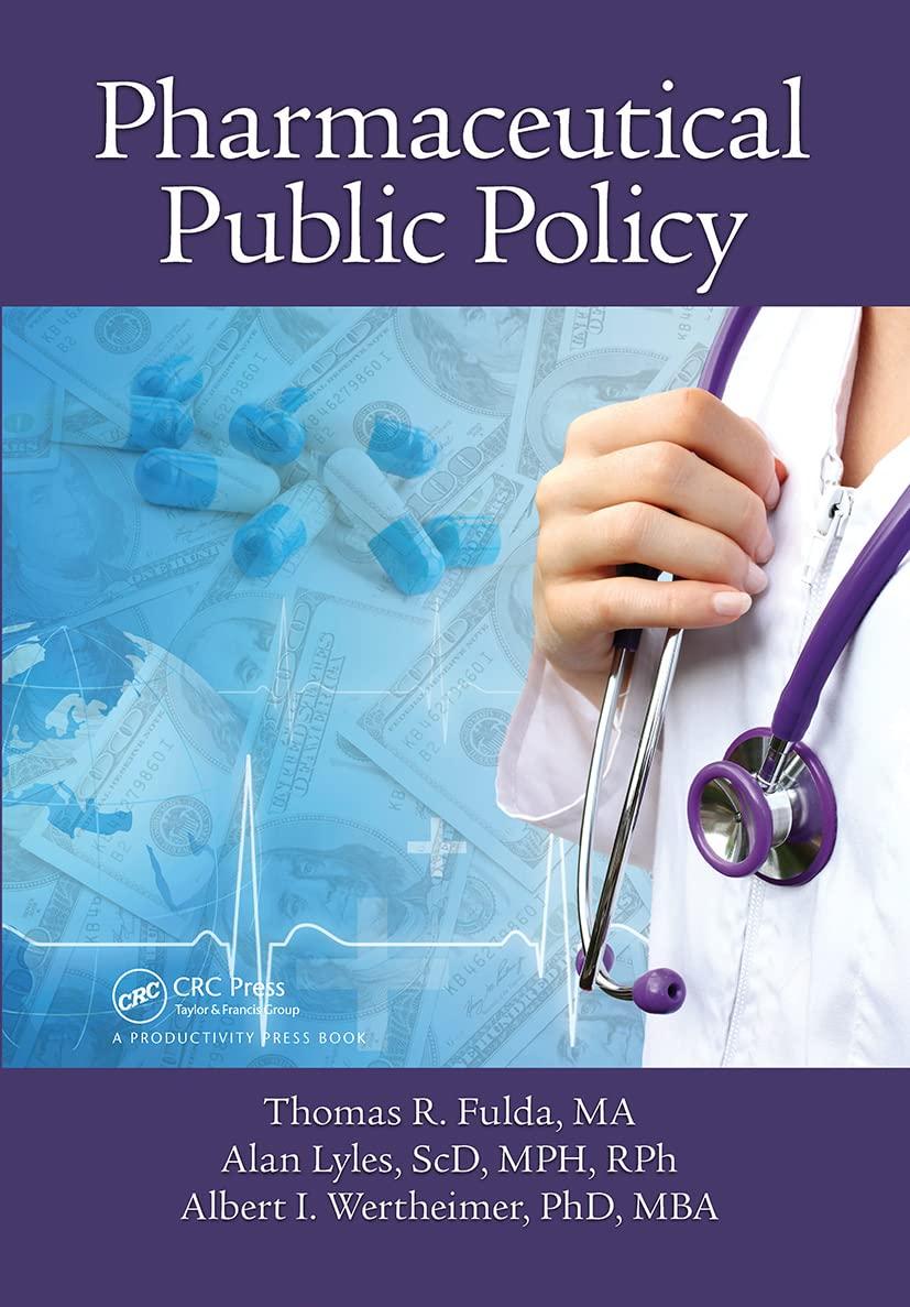Pharmaceutical Public Policy - FULL INSTANT DOWNLOAD | PDF DOCX EPUB