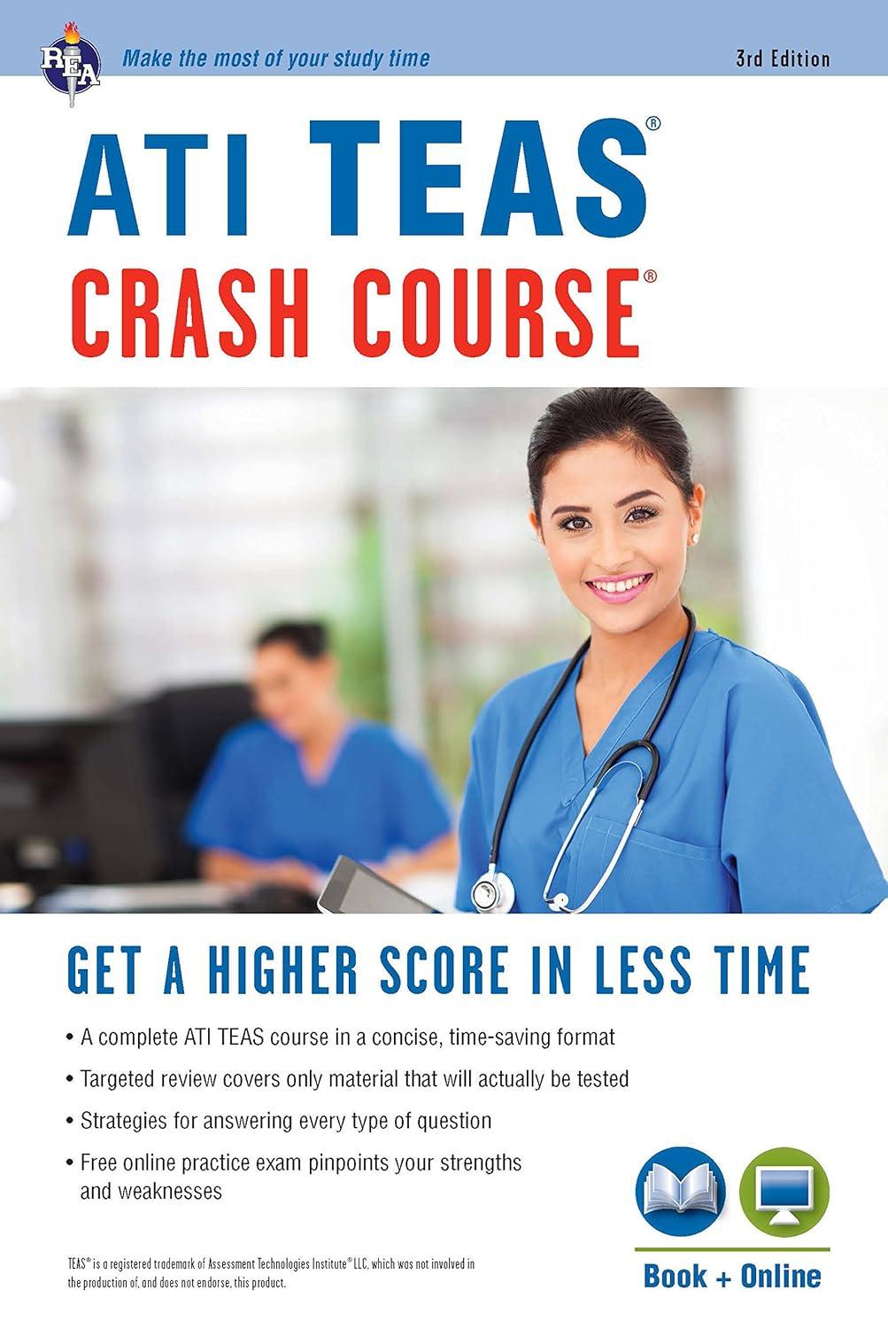 ATI TEAS Crash Course® Book + Online: Get a Higher Score in Less Time (Nursing Test Prep), 3rd Edition - FULL INSTANT DOWNLOAD | PDF DOCX EPUB