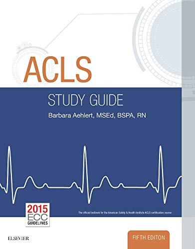 ACLS Study Guide, 5e - FULL INSTANT DOWNLOAD | PDF DOCX EPUB