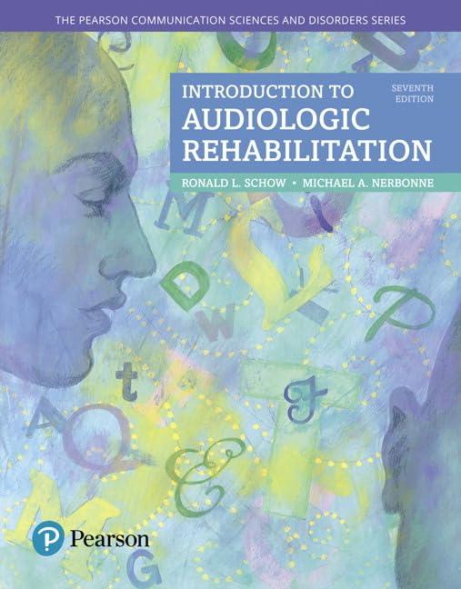 Introduction to Audiologic Rehabilitation (The Pearson Communication Sciences & Disorders Series) - FULL INSTANT DOWNLOAD | PDF DOCX EPUB