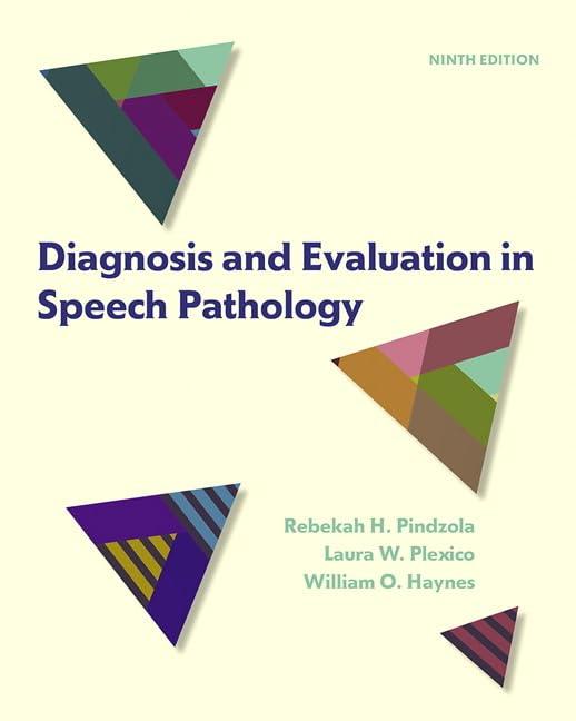 Diagnosis and Evaluation in Speech Pathology - FULL INSTANT DOWNLOAD | PDF DOCX EPUB