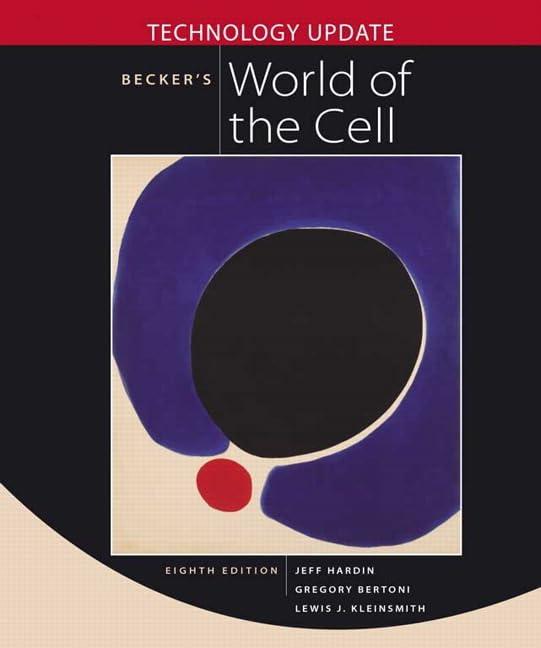 Becker's World of the Cell Technology Update (8th Edition) - FULL INSTANT DOWNLOAD | PDF DOCX EPUB