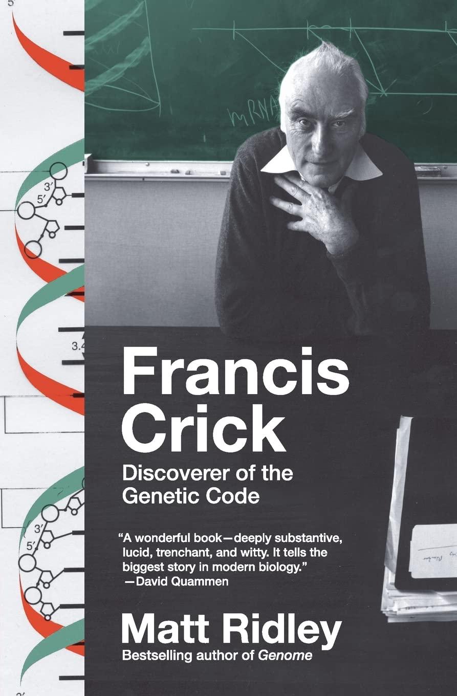 Francis Crick: Discoverer of the Genetic Code (Eminent Lives) - FULL INSTANT DOWNLOAD | PDF DOCX EPUB