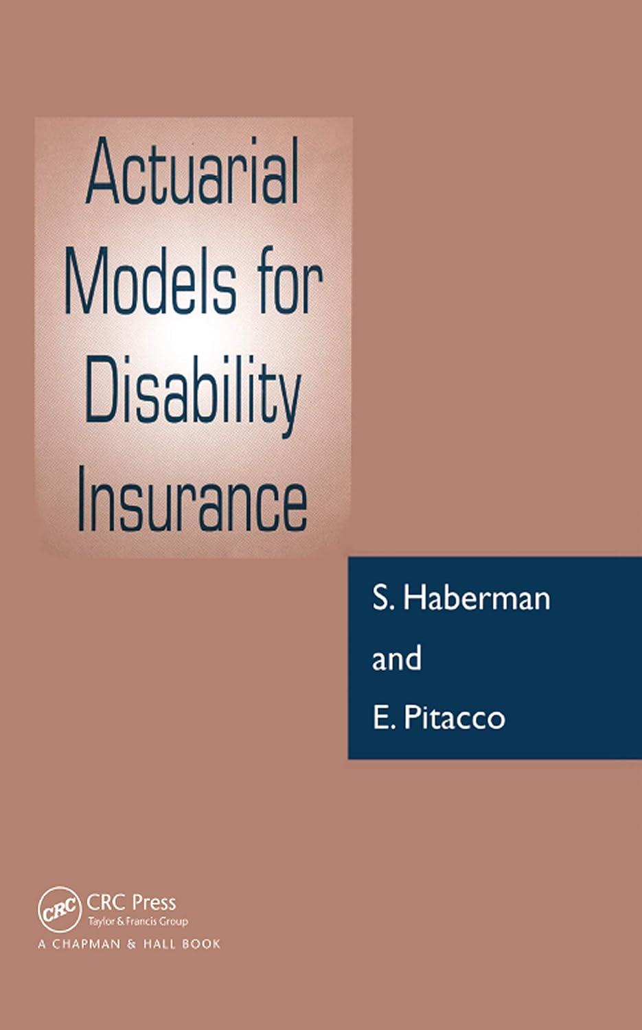 Actuarial Models for Disability Insurance - FULL INSTANT DOWNLOAD | PDF DOCX EPUB
